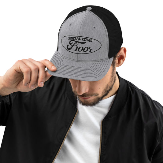 Black Embroidery - Trucker Cap